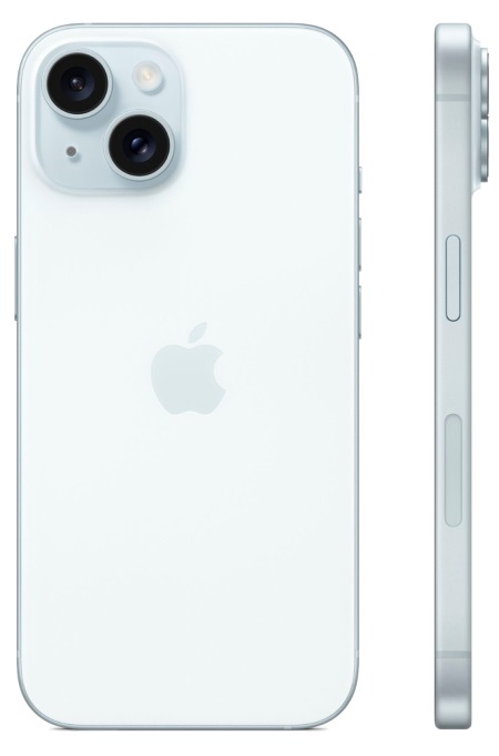 Apple iPhone 15 256 ГБ голубой