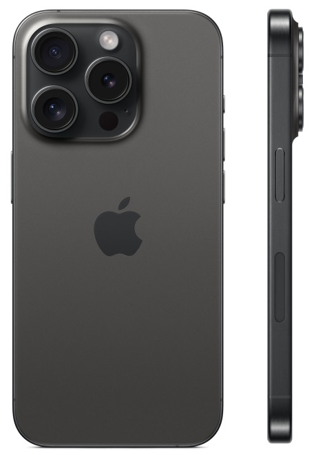 Apple iPhone 15 Pro 512 ГБ титановый чёрный