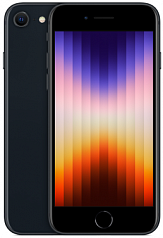 Телефон Apple iPhone SE 2022 128Gb чёрный (тёмная ночь)