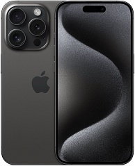 Apple iPhone 15 Pro 256 ГБ титановый чёрный