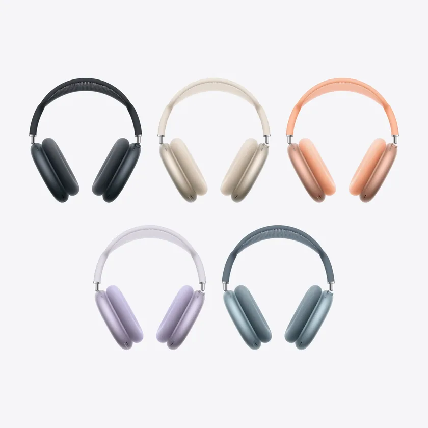 AirPods Max 2 пяти цветов