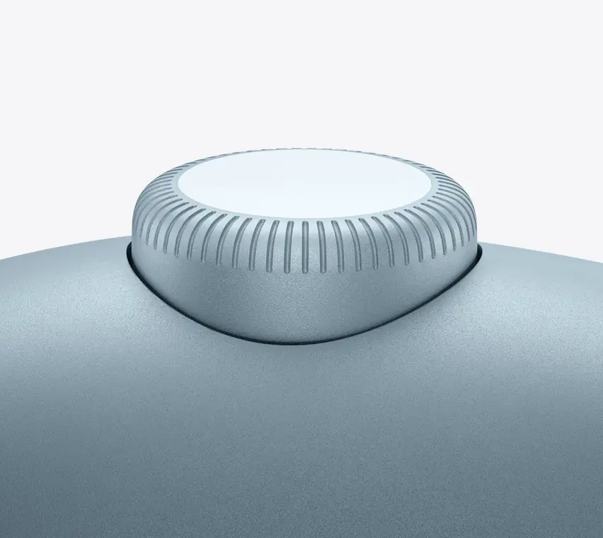 AirPods Max 2, цвет синий (Blue): Digital Crown крупным планом