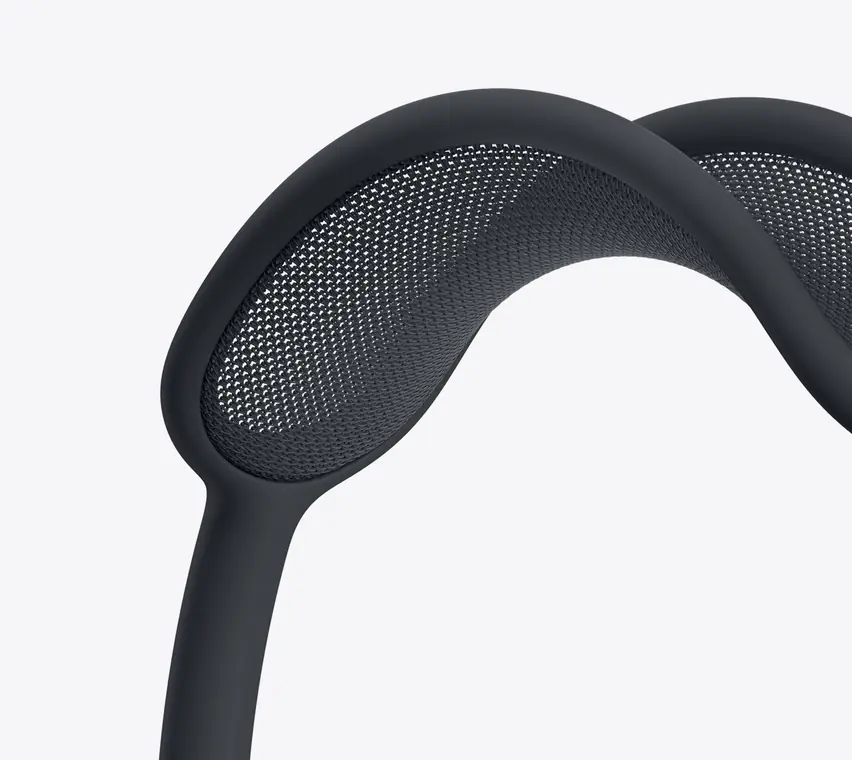 AirPods Max 2, цвет полуночный чёрный (Midnight): оголовье крупным планом