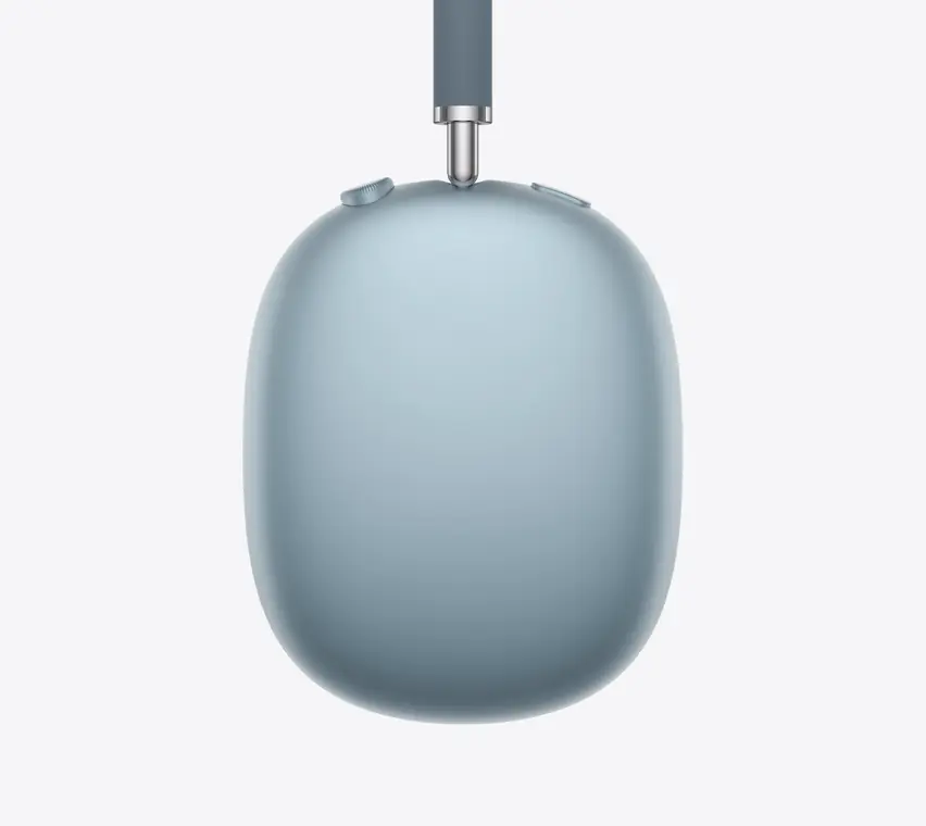 AirPods Max 2, цвет синий (Blue): чашка сбоку