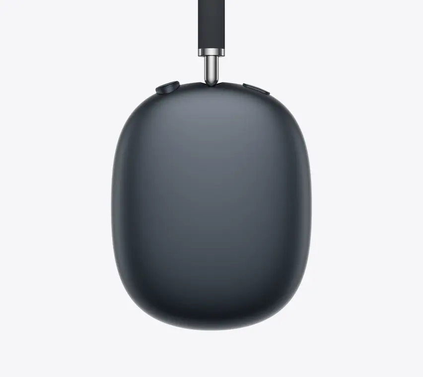 AirPods Max 2, цвет полуночный чёрный (Midnight): чашка сбоку
