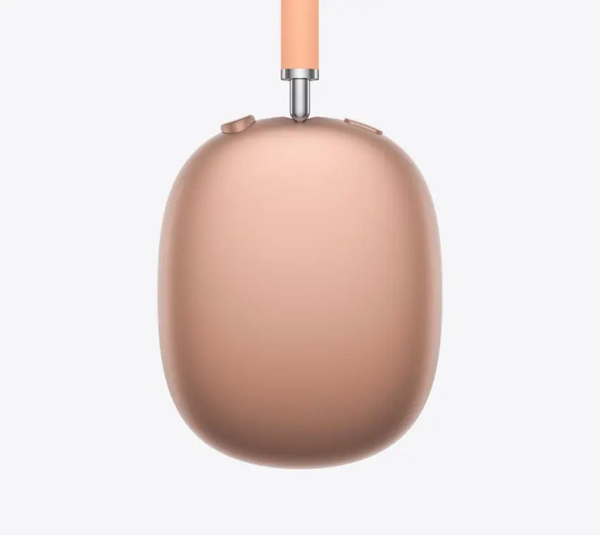 AirPods Max 2, цвет оранжевый (Orange): чашка сбоку