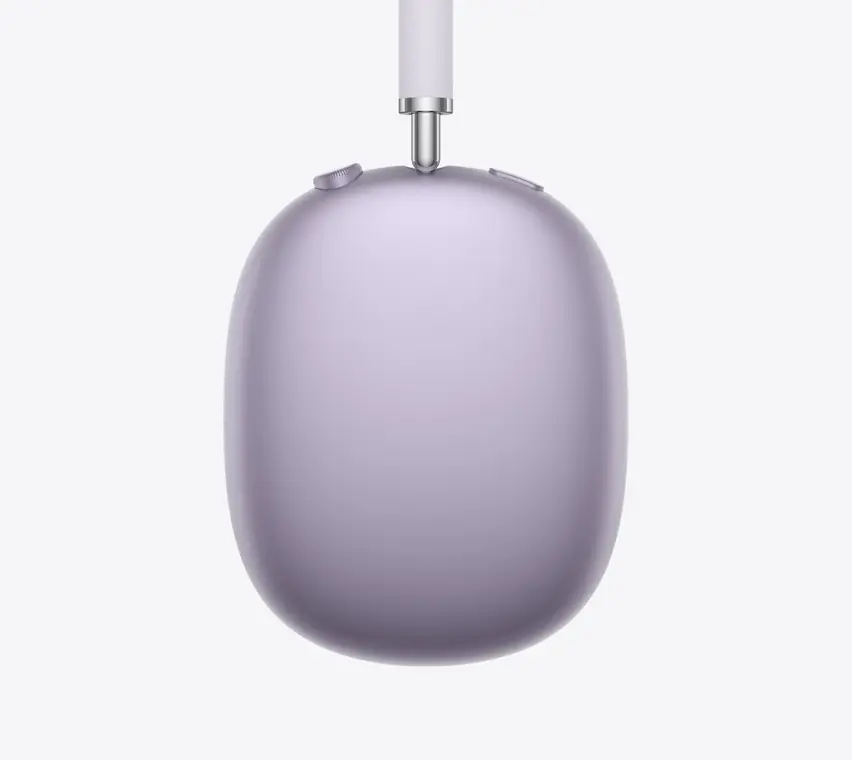 AirPods Max 2, цвет фиолетовый (Purple): чашка сбоку