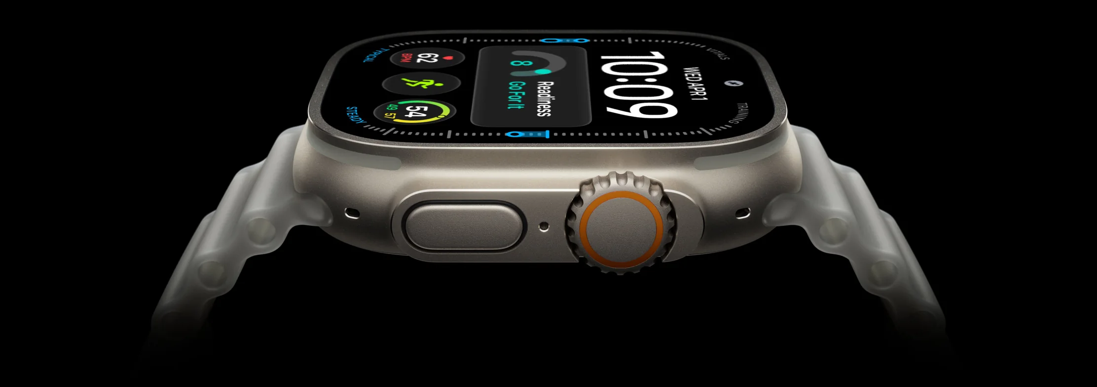 Apple Watch Ultra 4 в корпусе из натурального титана