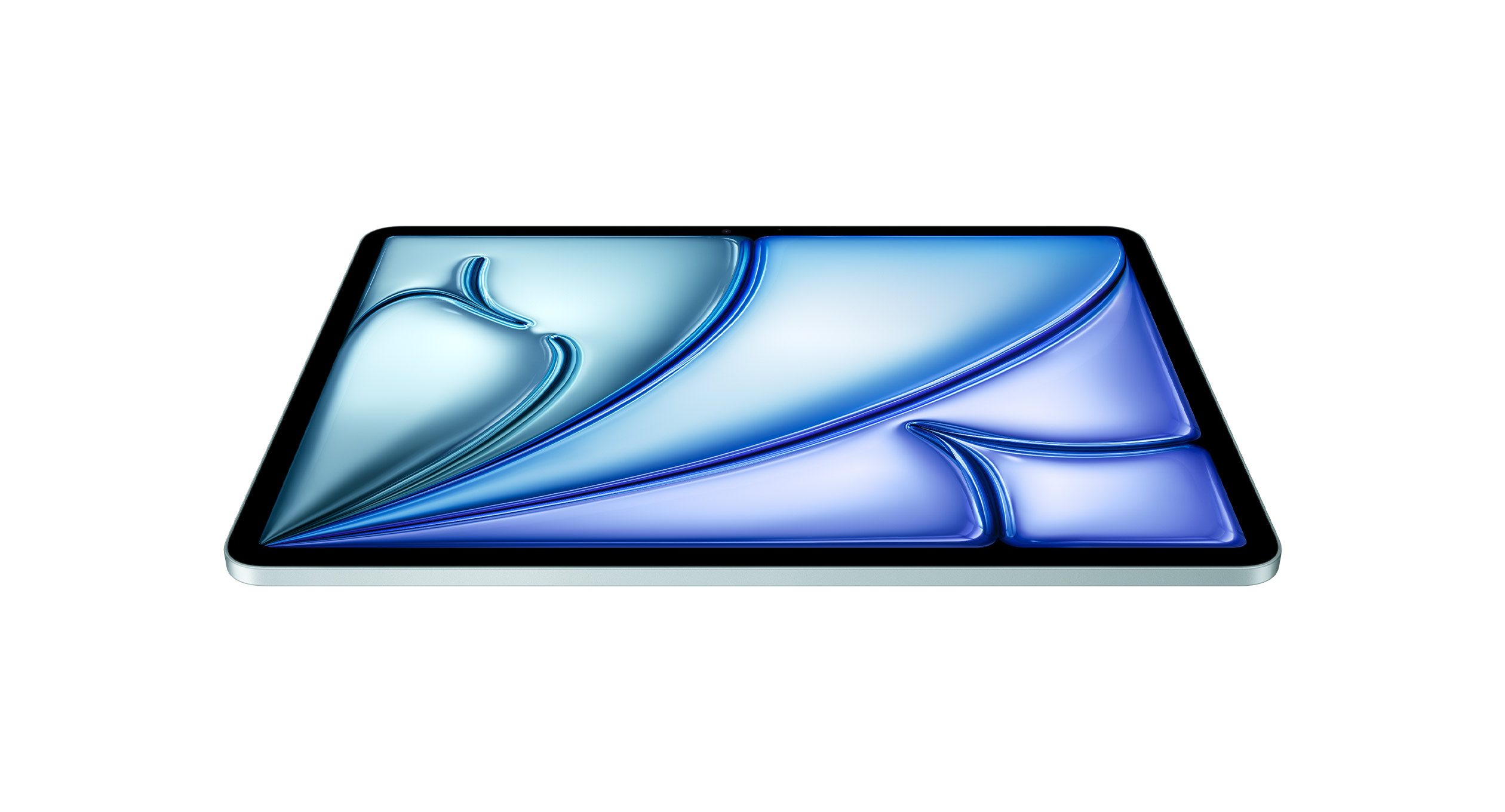 iPad Air голубой (Blue) под углом