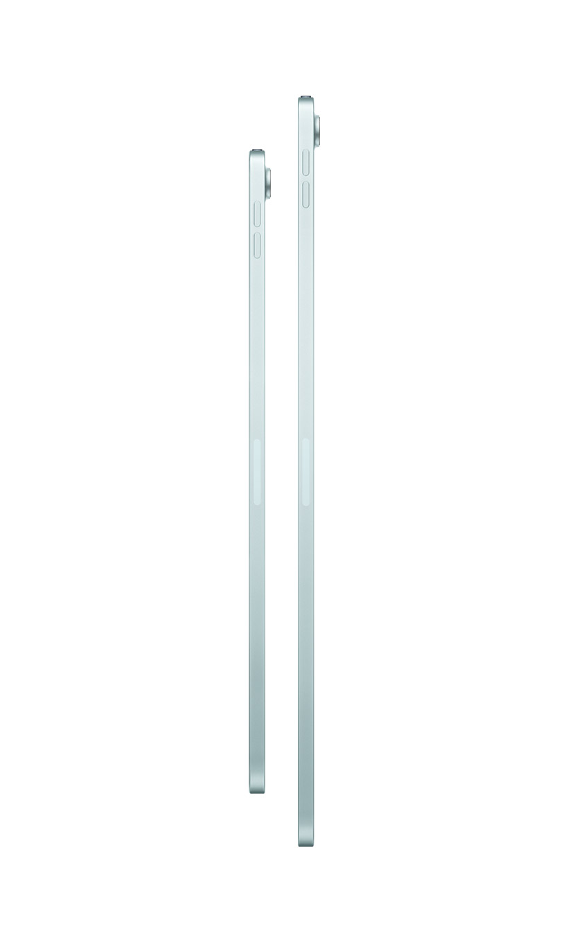 iPad Air голубой (Blue) сбоку