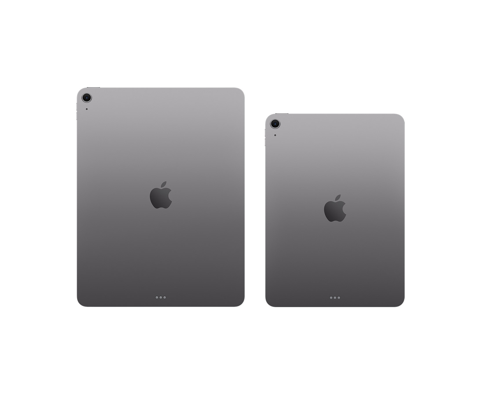 Задняя панель iPad Air серый космос (Space Gray): 13 и 11 дюймов