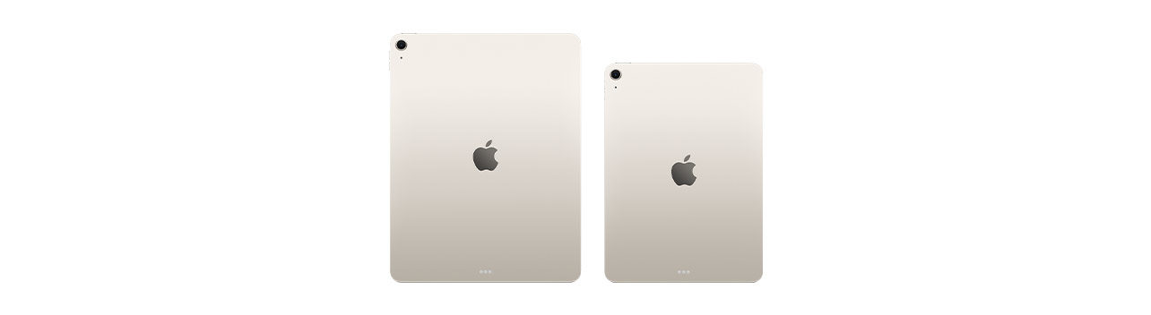Задняя панель iPad Air сияющая звезда (Starlight): 13 и 11 дюймов