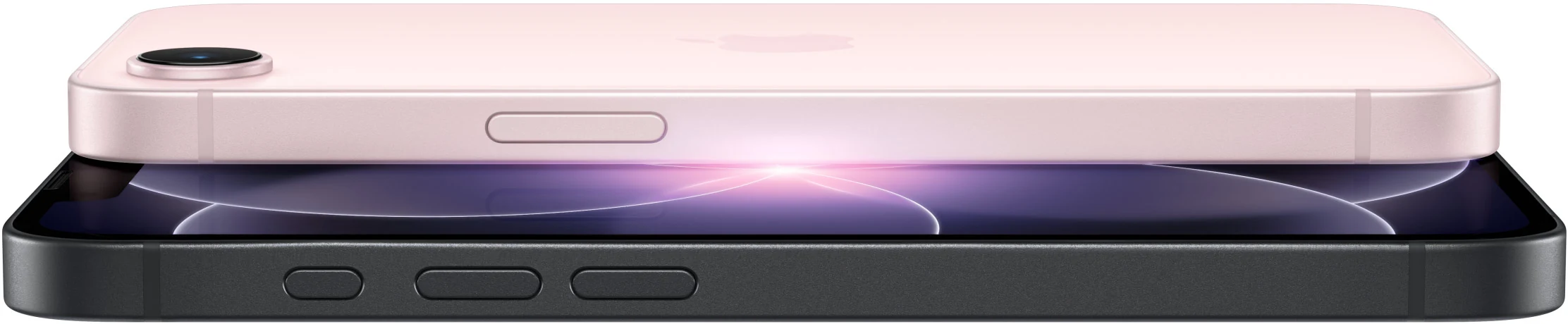 iPhone 17e розовый и чёрный