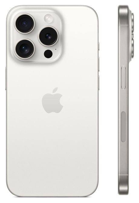 Apple iPhone 15 Pro 128 ГБ титановый белый