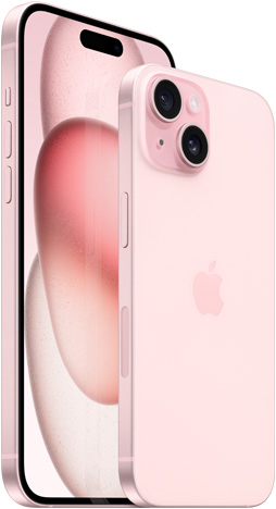 Apple iPhone 15 128 ГБ розовый