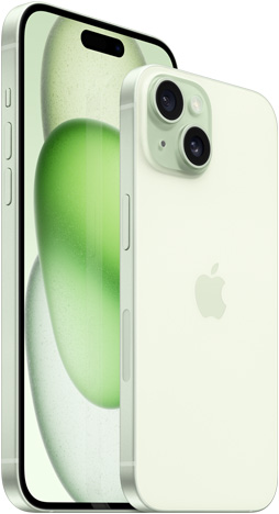 Apple iPhone 15 256 ГБ зеленый Dual-SIM