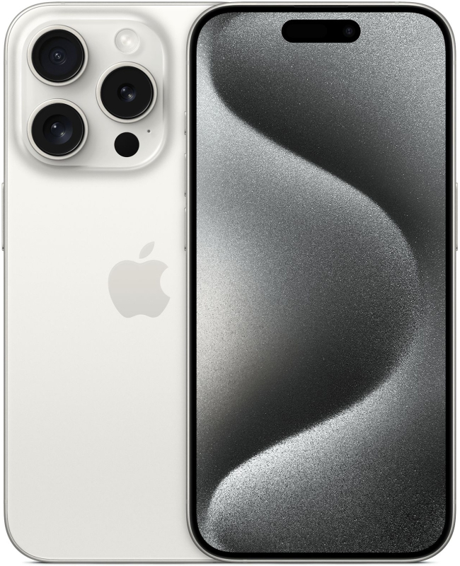 Apple iPhone 15 Pro Max 512 ГБ титановый белый