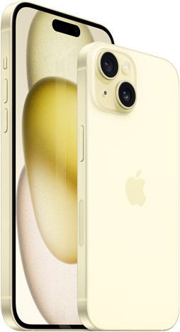 Apple iPhone 15 128 ГБ желтый