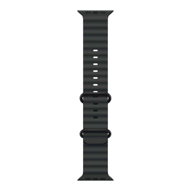 Apple Watch Ultra 2 (2024) GPS + Cellular, 49 мм, корпус из черного титана, ремешок Ocean черного цвета