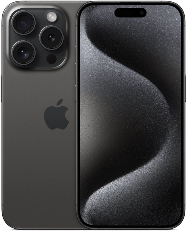 Apple iPhone 15 Pro 256 ГБ титановый чёрный Dual-SIM