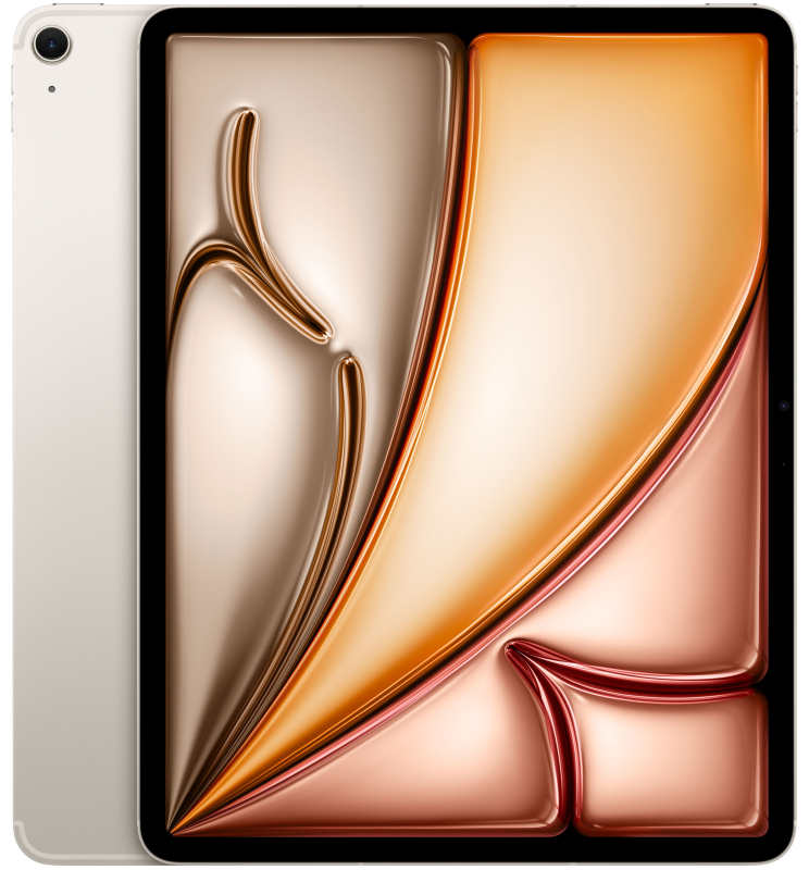 Планшет Apple iPad Air 11”, 1 ТБ, Wi-Fi («Сияющая звезда» | Starlight) (M3 | 2025)