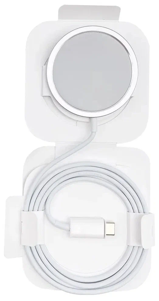 Беспроводное зарядное устройство Apple Magsafe Charger, мощность Qi: 15 Вт, белый