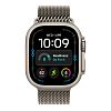 Часы Apple Watch Ultra 4 GPS 49 мм, корпус натуральный титан (Natural Titanium), миланский сетчатый браслет, цвет: натуральный титан (Natural Titanium), размер: M