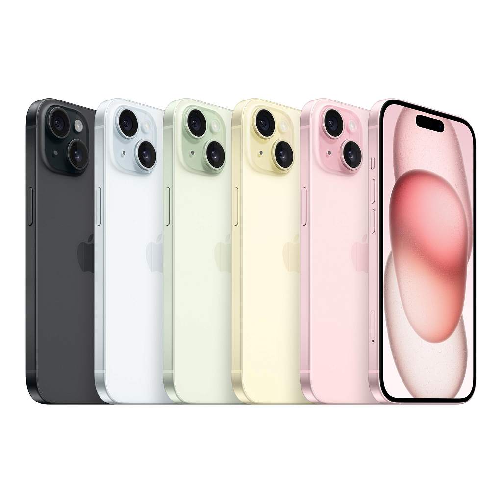 Apple iPhone 15 128 ГБ розовый Dual-SIM