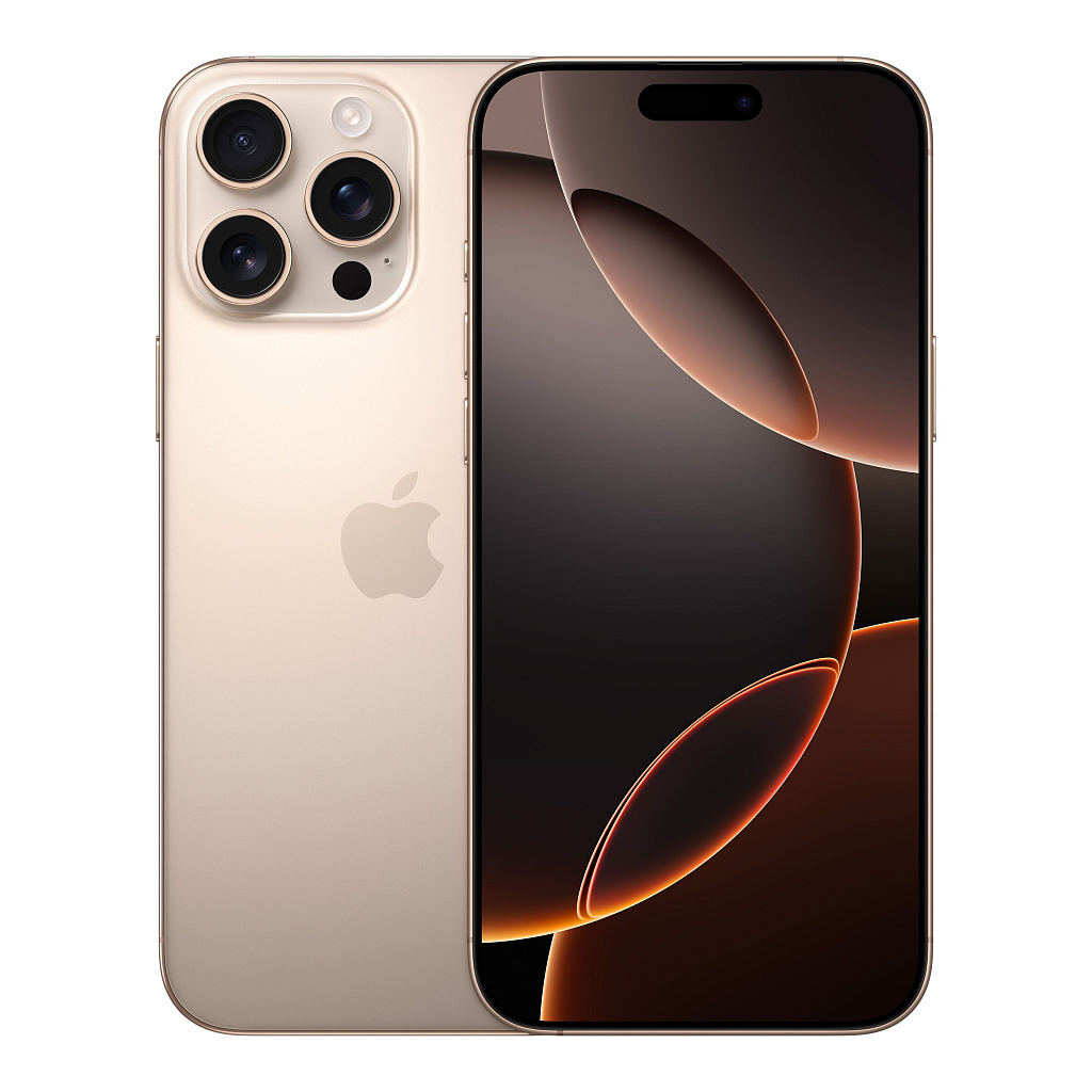 Apple iPhone 16 Pro Max 1 ТБ песчаный титановый Dual-SIM