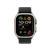 Apple Watch Ultra 2 (2024) GPS + Cellular, 49 мм, корпус из бежевого титана, ремешок Trail черного цвета, размер M