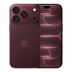 Телефон Apple iPhone 18 Pro 512 ГБ, 2 nano-SIM (две физические SIM-карты), цвет: бордовый (Burgundy)