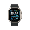 Apple Watch Ultra 2 (2024) GPS + Cellular, 49 мм, корпус из бежевого титана, ремешок Ocean черного цвета