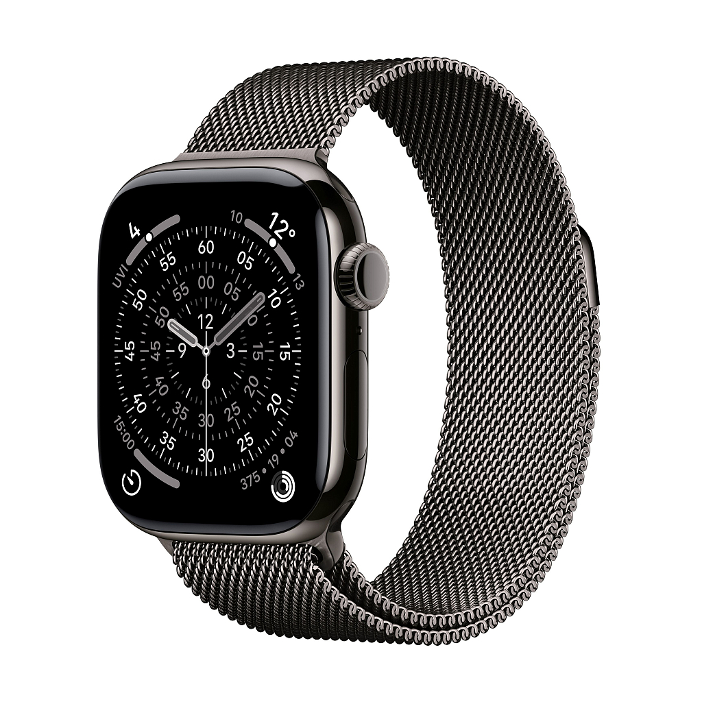 Умные часы Apple Watch Series 11 42mm Slate Titanium Case with Slate Milanese Loop - S/M