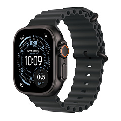 Умные часы Apple Watch Ultra 3, 49 мм, Black Titanium Black Ocean Band