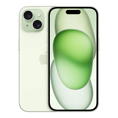 Apple iPhone 15 256 ГБ зеленый SIM+eSIM