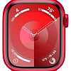 Apple Watch Series 9, 45mm, корпус из алюминия цвета (PRODUCT)RED, ремешок Sport Band цвета (PRODUCT)RED, размер S/M