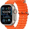 Apple Watch Ultra 2 GPS + Cellular, 49mm, корпус из титана, ремешок Ocean оранжевого цвета