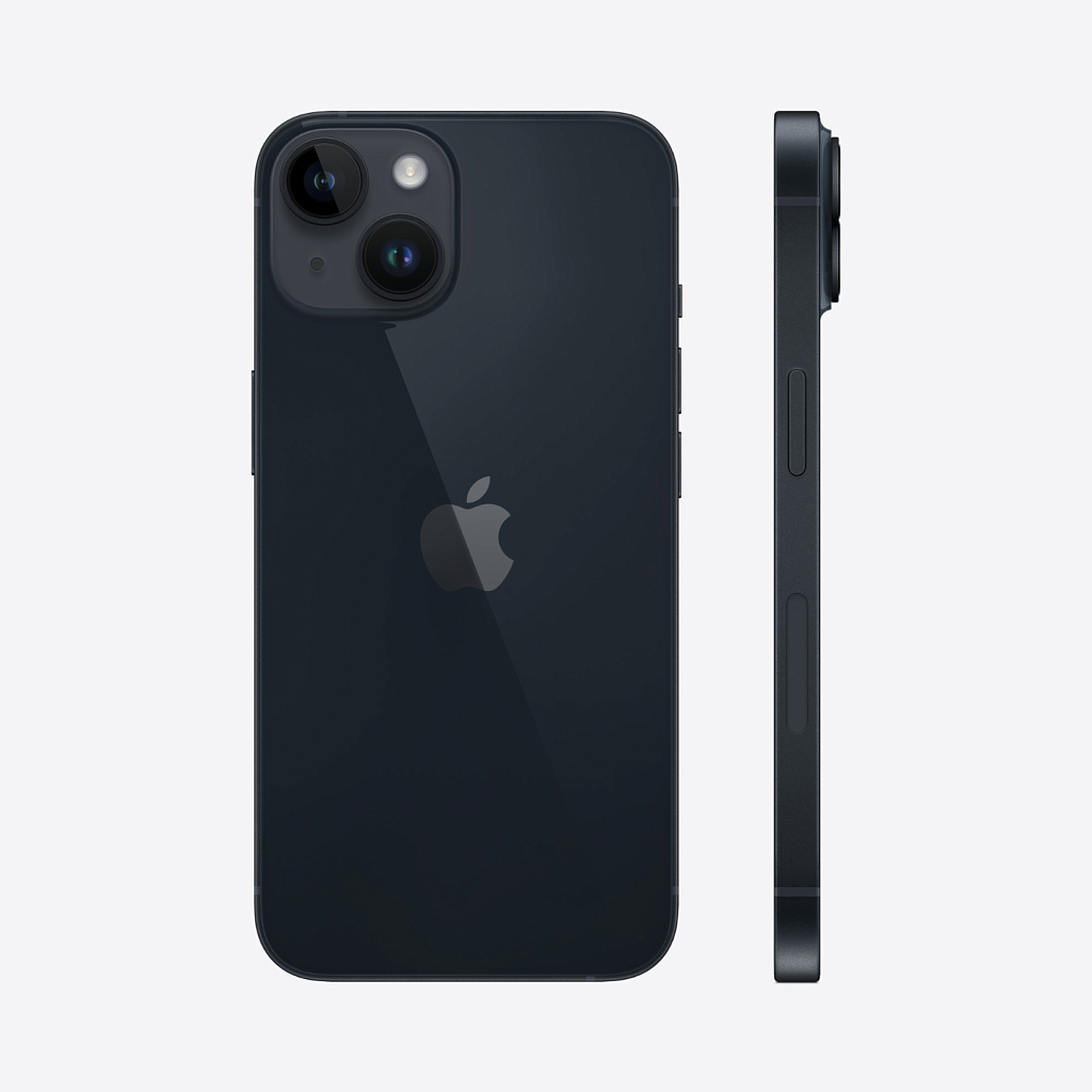 Apple iPhone 14, 128 ГБ, «тёмная ночь», Dual-SIM