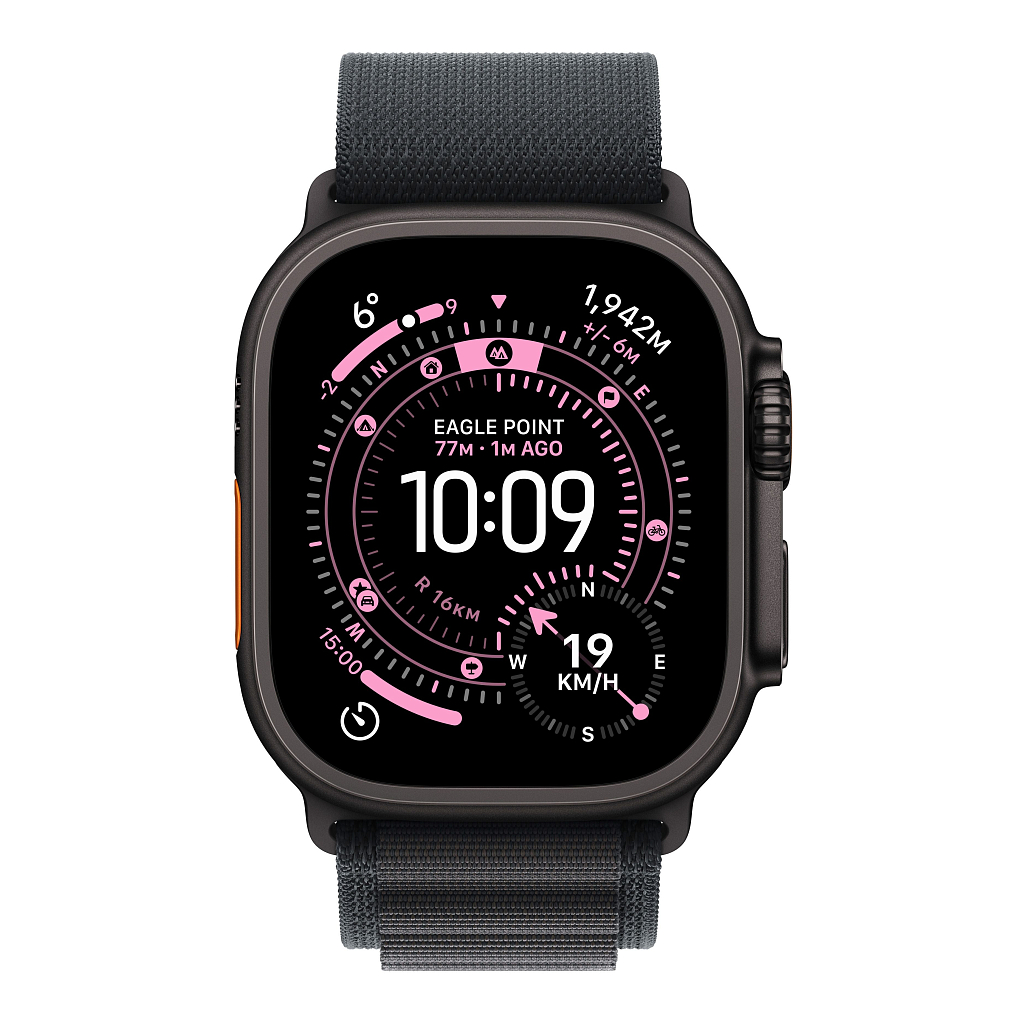 Умные часы Apple Watch Ultra 3, 49 мм, Black Titanium Black Alpine Loop M