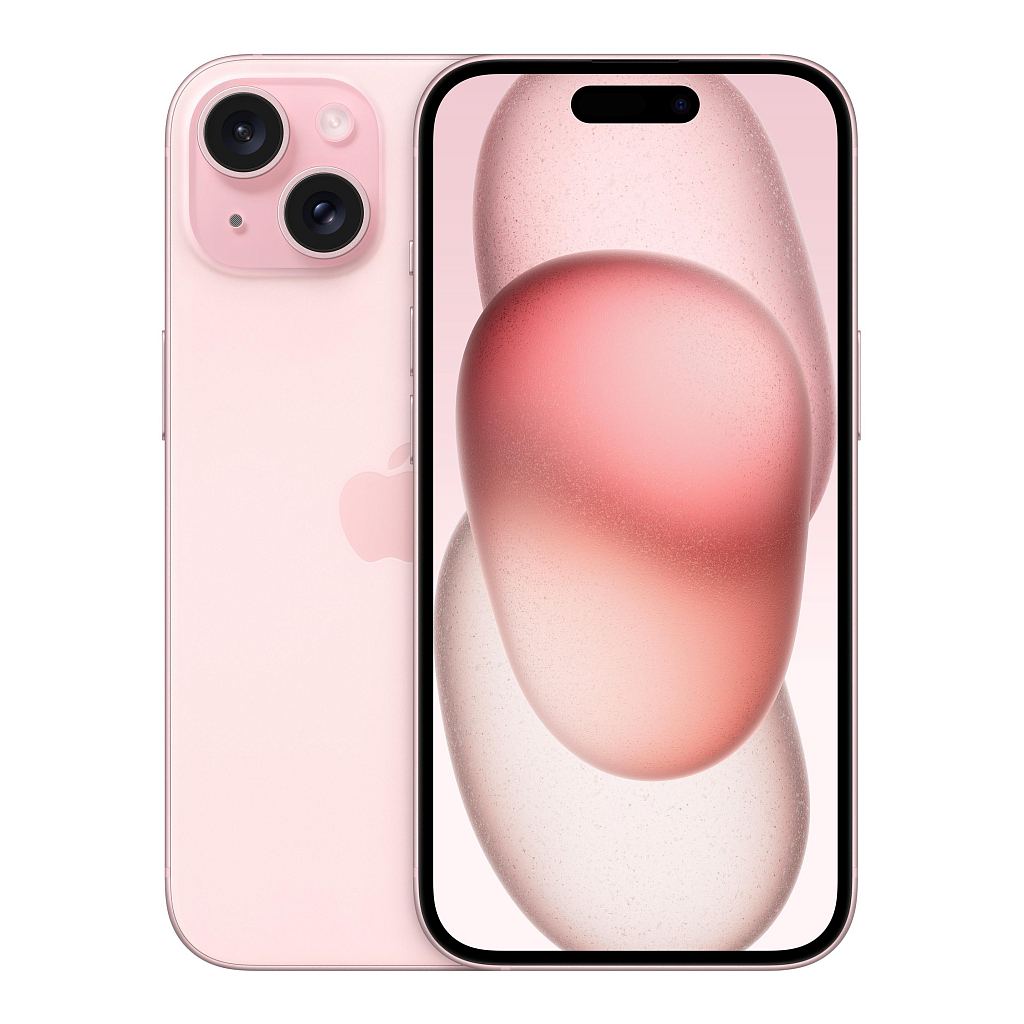 Apple iPhone 15 128 ГБ розовый Dual-SIM
