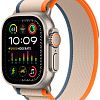 Apple Watch Ultra 2 GPS + Cellular, 49mm, корпус из титана, ремешок Trail оранжевого/бежевого цвета, размер M/L