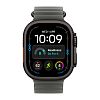 Часы Apple Watch Ultra 4 GPS 49 мм, корпус чёрный титан (Black Titanium), ремешок Ocean, цвет: полупрозрачный чёрный (Translucent Black)