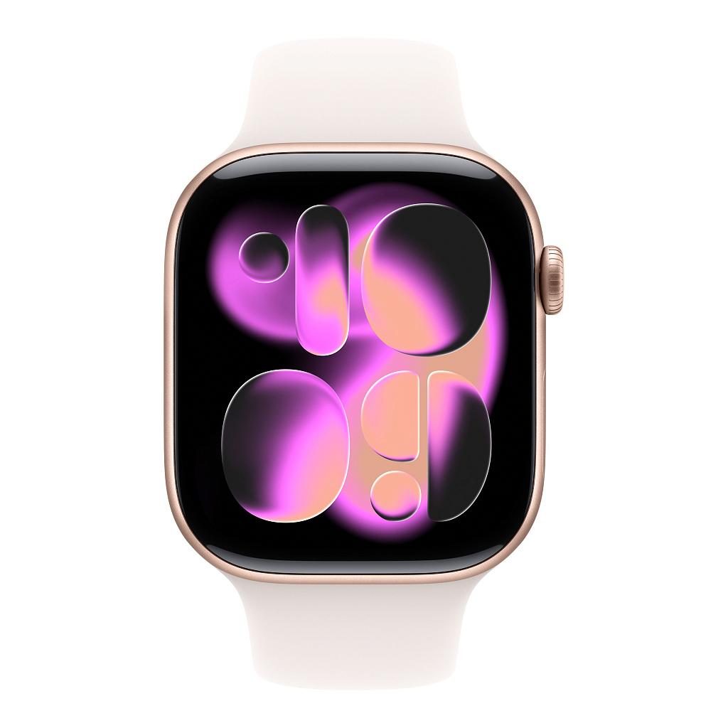 Умные часы Apple Watch Series 11 42mm Rose Gold Aluminum Case with Light Blush Sport Band - M/L