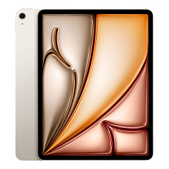 Планшет Apple iPad Air 13 M4 256 ГБ Wi-Fi, цвет: сияющая звезда (Starlight)