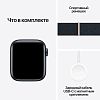Apple Watch SE 2023, 44 мм, корпус из алюминия цвета «тёмная ночь», ремешок нейлон цвета «тёмная ночь»