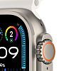 Apple Watch Ultra 2 GPS + Cellular, 49mm, корпус из титана, ремешок Ocean белого цвета