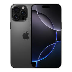 Apple iPhone 16 Pro Max 512 ГБ титановый чёрный SIM+eSIM