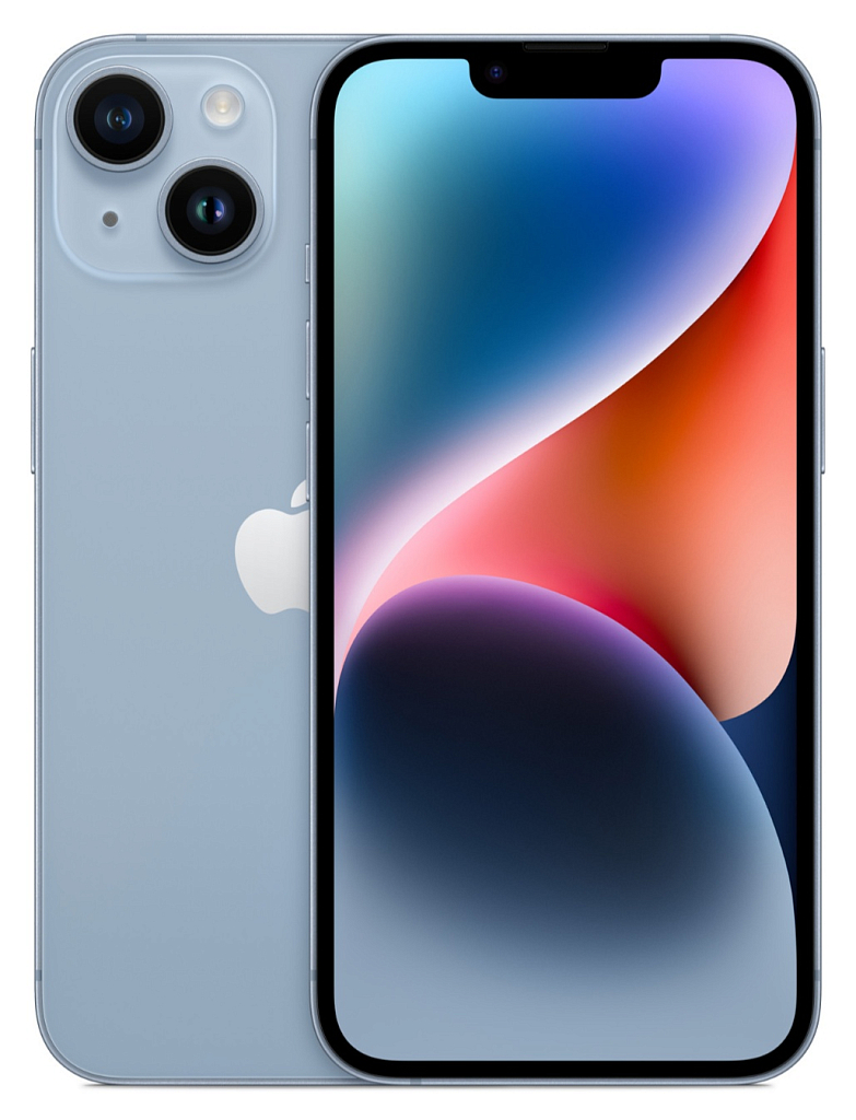 Apple iPhone 14, 256 ГБ, голубой