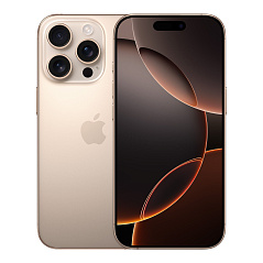 Apple iPhone 16 Pro 128 ГБ песчаный титановый Dual-SIM