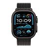 Apple Watch Ultra 2 (2024) GPS + Cellular, 49 мм, корпус из черного титана, ремешок Milanese черного цвета, размер M